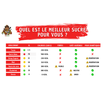 Sirop de yacon bio 500 g – Grand format | Yakko