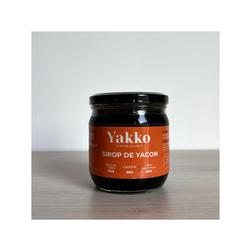 Sirop de yacon bio 500 g – Grand format | Yakko